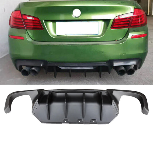 CARIG For 2011-2016 BMW F10 Mスポーツ ABS F90 M5リアディフューザースタイルNOTフィット550/535/M5