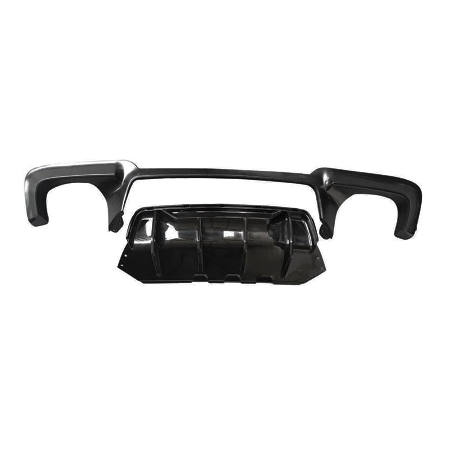 CARIG For 2011-2016 BMW F10 Mスポーツ ABS F90 M5リアディフューザースタイルNOTフィット550/535/M5