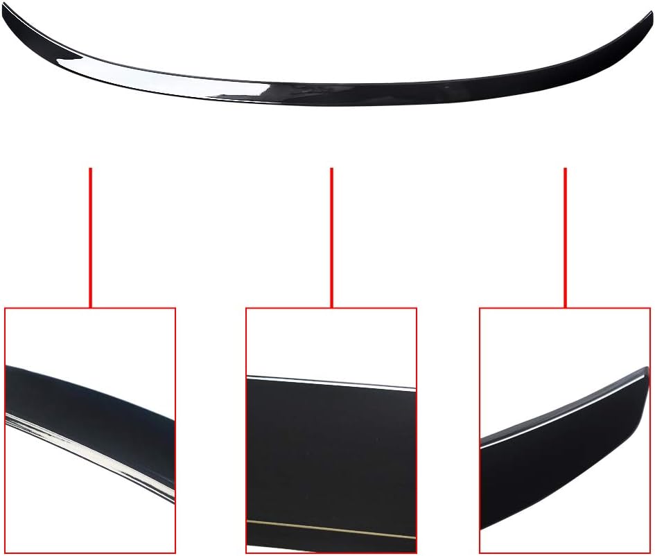 CARIG For 2012-2018 BMW 3 シリーズ F30 F80 ABS 塗装 MP スタイル リアスポイラー トランク ウィング スポイラー