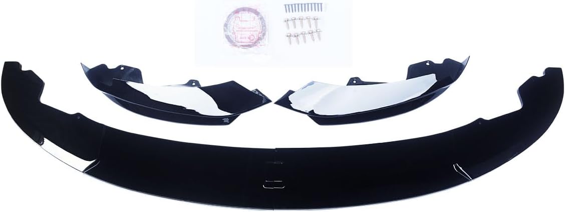 CARIG For 2014-2020 BMW F32 F33 F36 4 シリーズ M スポーツ フロント リップ ABS 塗装 4 pc フロント バンパー スプリッター