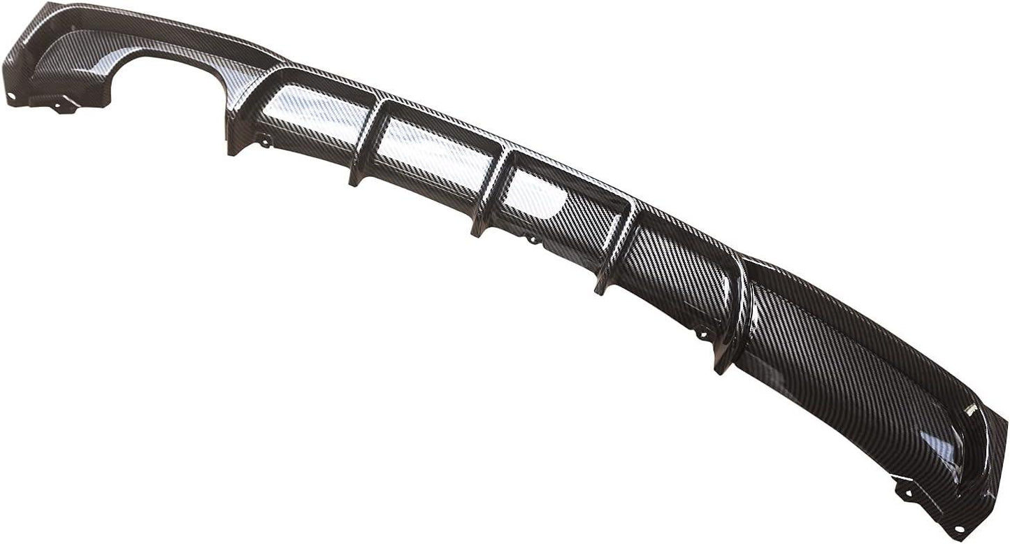 CARIG For 2012-2019 BMW F30 F31 Mスポーツバンパー320i 328iリアディフューザーのみフィットMスポーツモデル