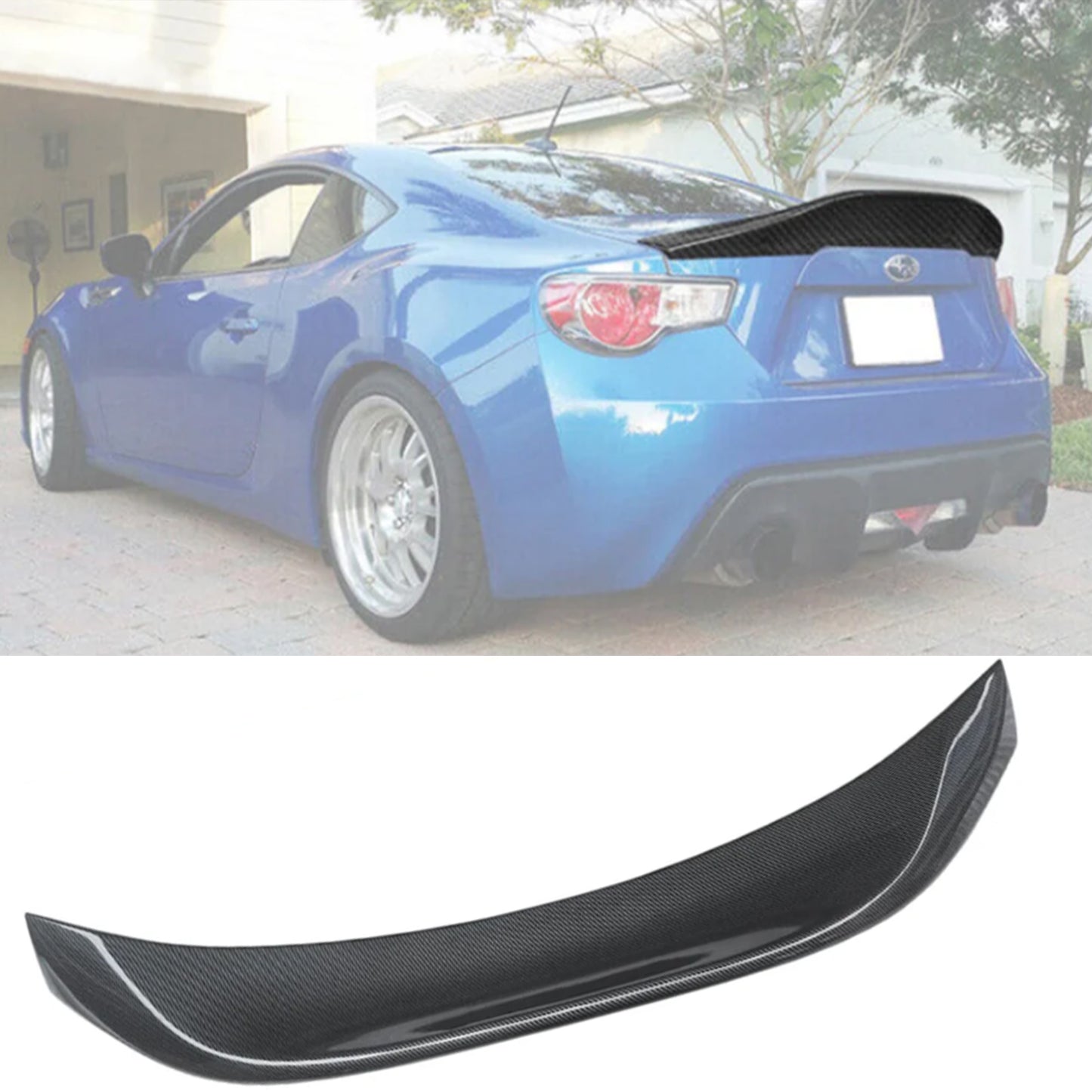CARIG For 2013-2020 サイオン FR-S FRS GT86 スバル BRZ ABS リアスポイラー ウイング デッキリッド トランクスポイラー