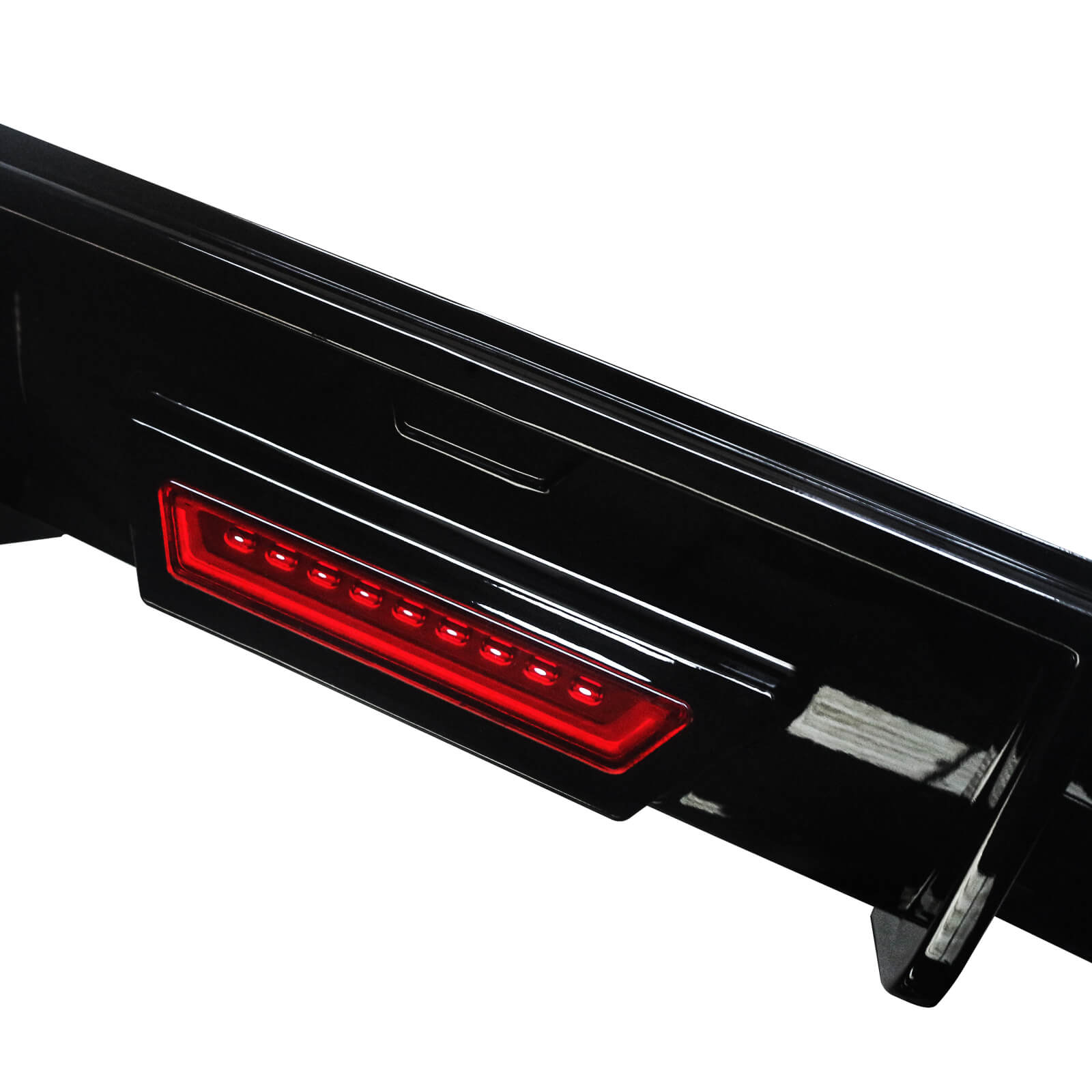 CARIG For 2018-2024 トヨタ カムリ SE XSE ABS 塗装リア バンパー リップ LED ブレーキ ライト リア ディフューザー