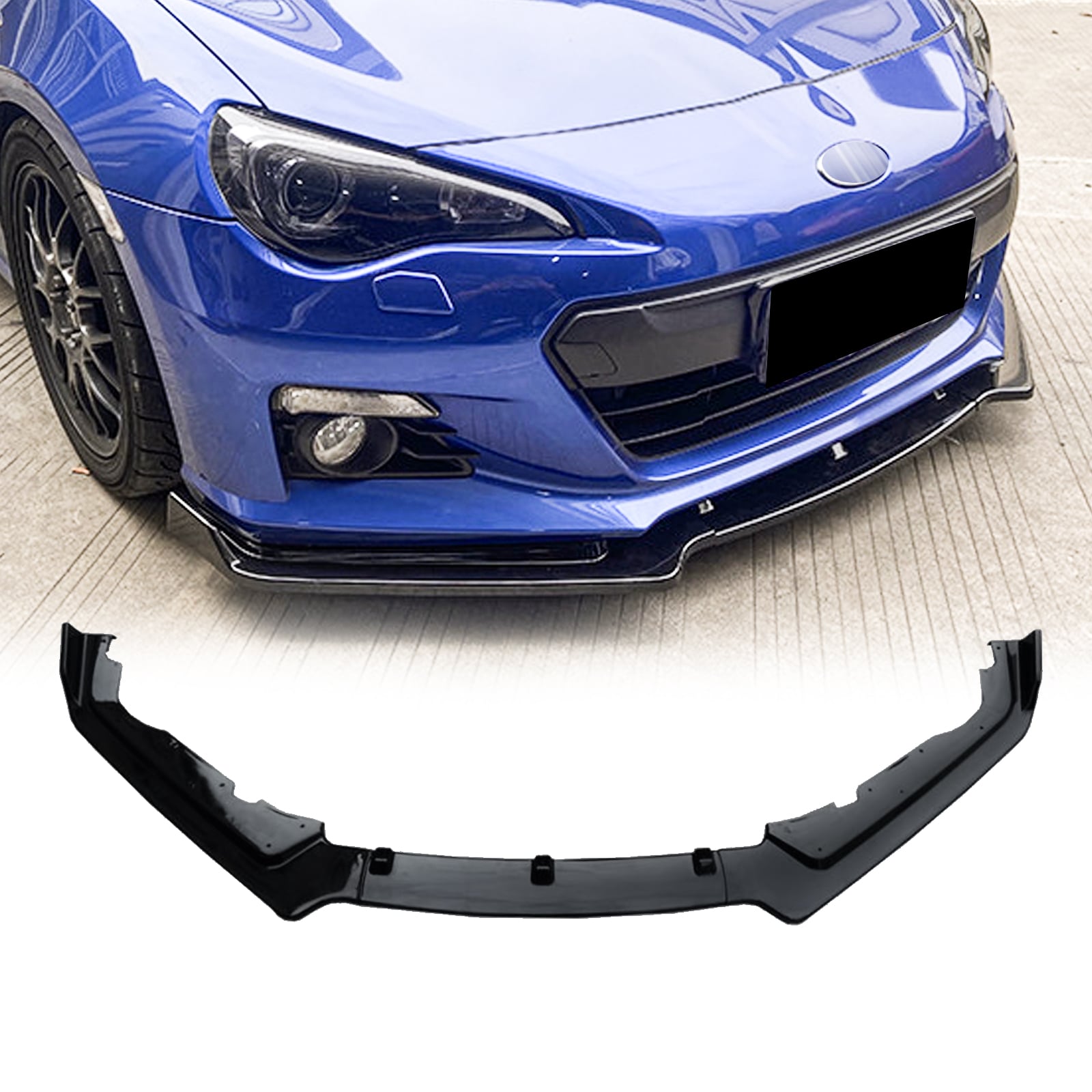  CARIG For 2013-2018 フロントリップ トヨタ GR86 スバル BRZ ABS フロントバンパー スポイラー スプリッター リップ