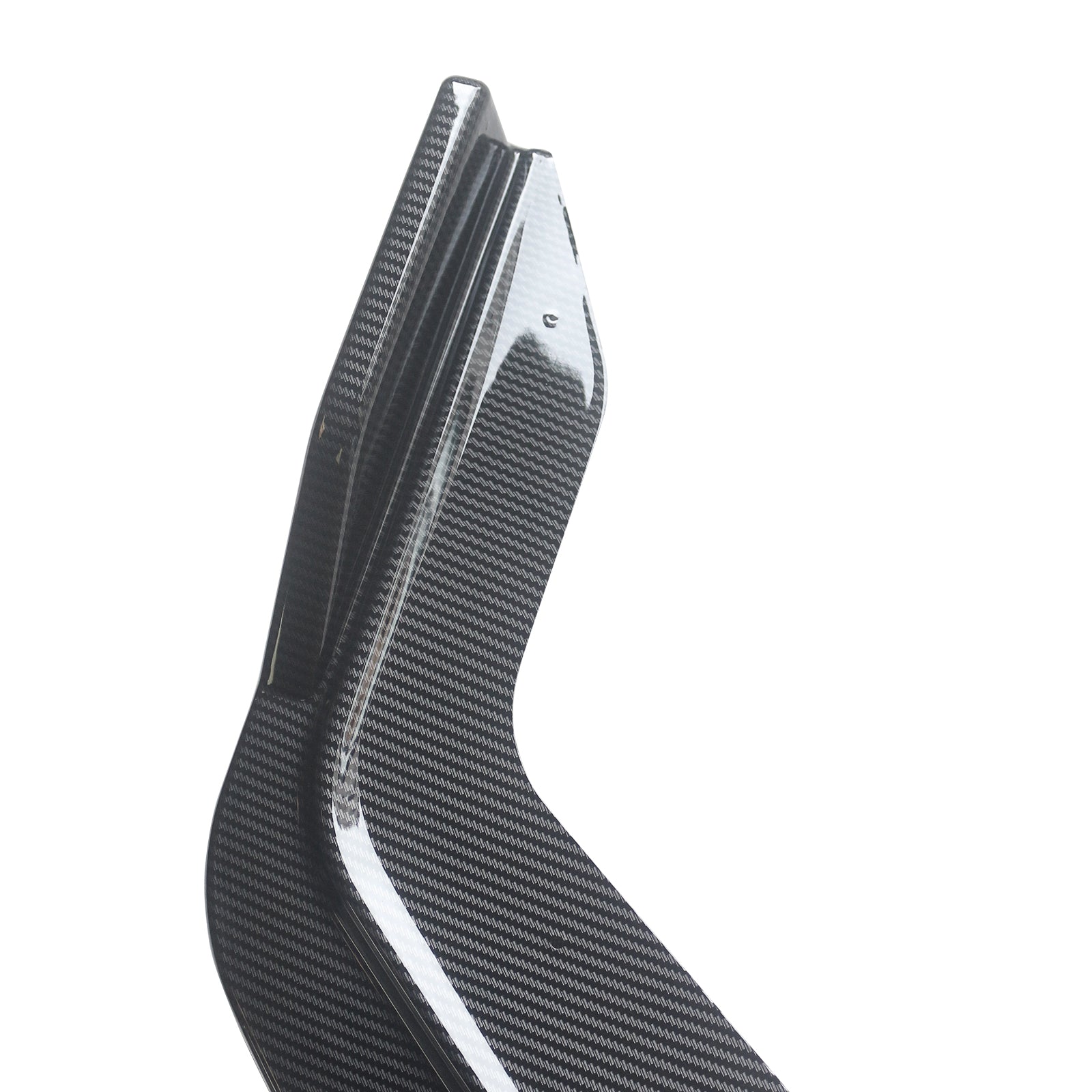 CARIG FOR 2017-2021ホンダシビックSi FK7ハッチバック用 ABS 3ピースフロントバンパーリップスプリッター