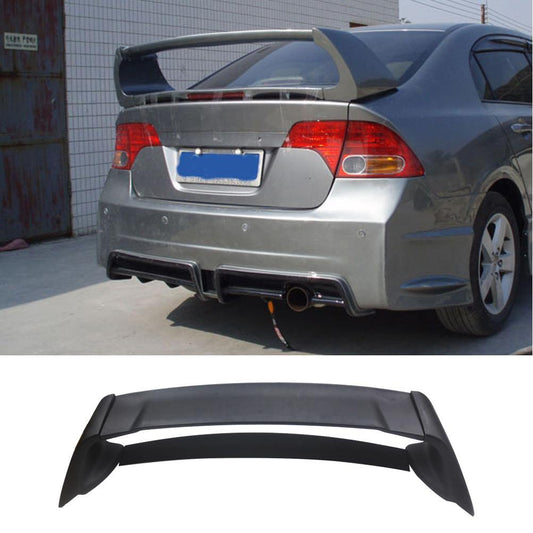 CARIG For 2006-2011 ホンダ シビック 4DR 無限スタイル リアスポイラー トランクスポイラー ウイング