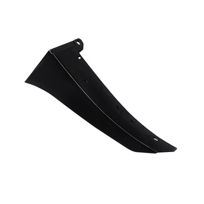 CARIG For 2015-2021 フォード マスタング ウィングレットスプリッター ABSスタイル フロントバンパーコーナースポイラー