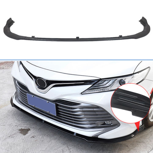 CARIG  For 2018-2024 トヨタ カムリ LE XLE フロントバンパーリップロアスプリッター