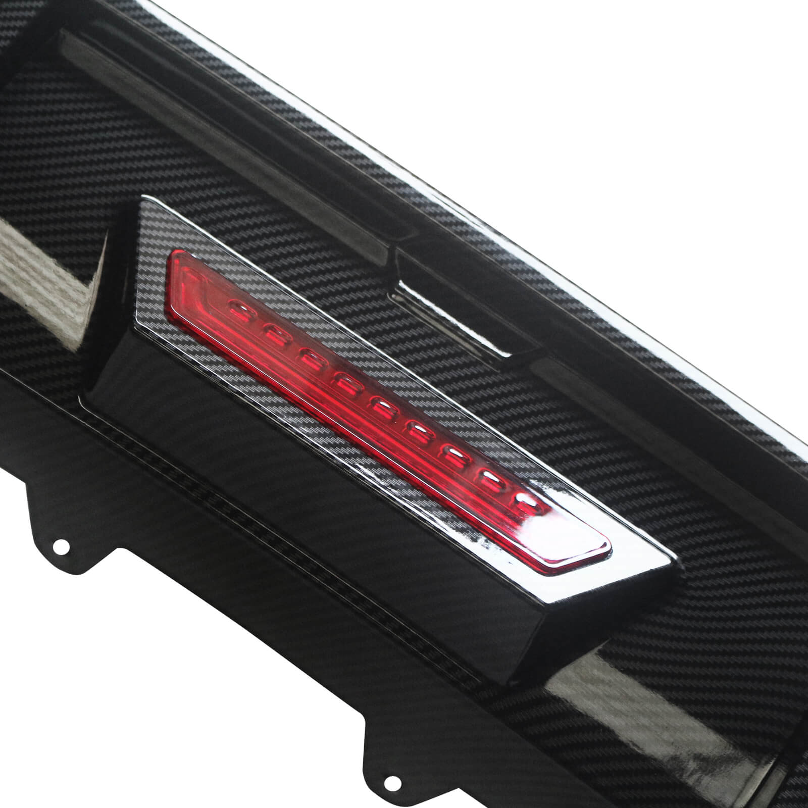 CARIG For 2018-2024 トヨタ カムリ SE XSE ABS 塗装リア バンパー リップ LED ブレーキ ライト リア ディフューザー