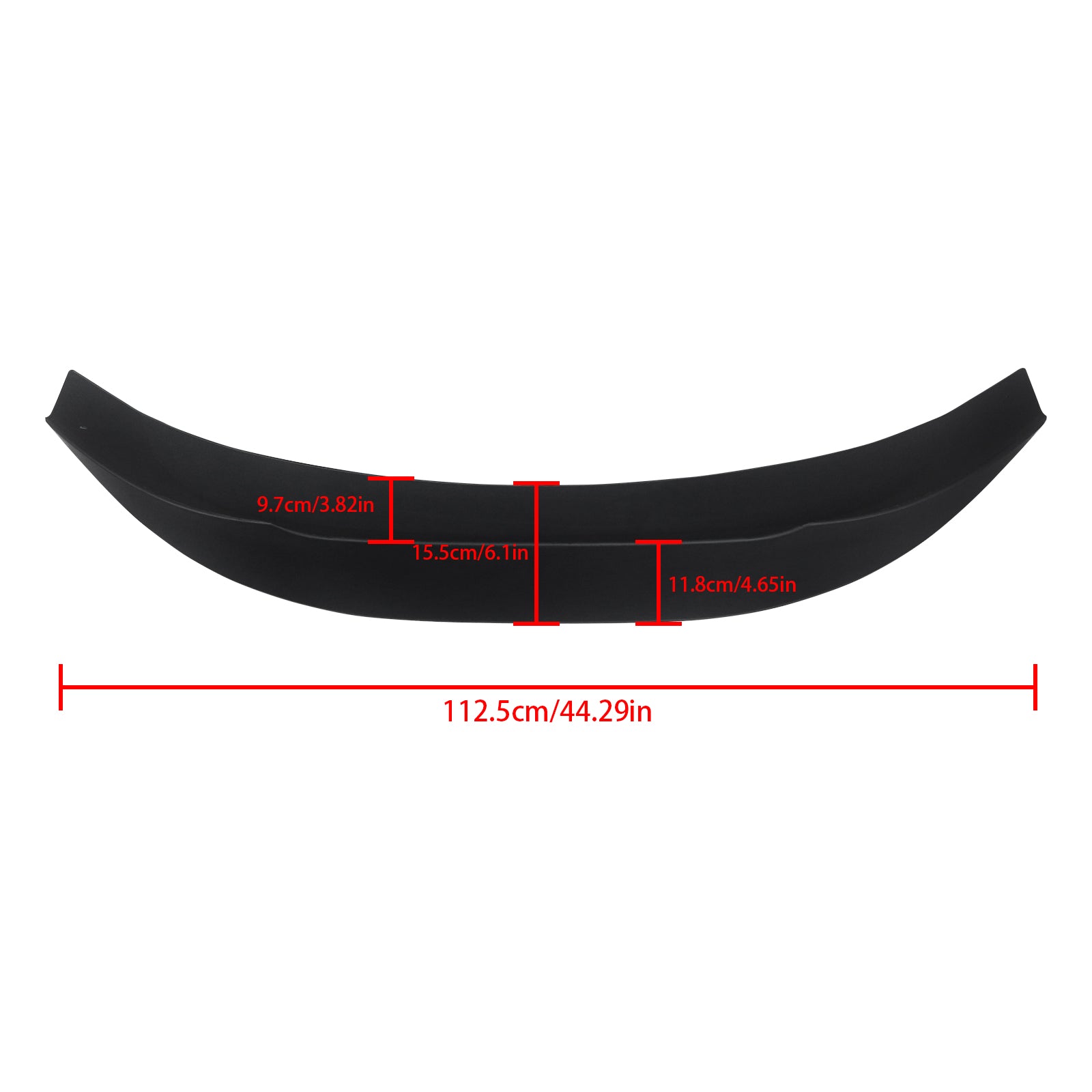 CARIG  2013-2019 GT86 Subaru BRZ FR-S FRS用マットブラックトランクスポイラー