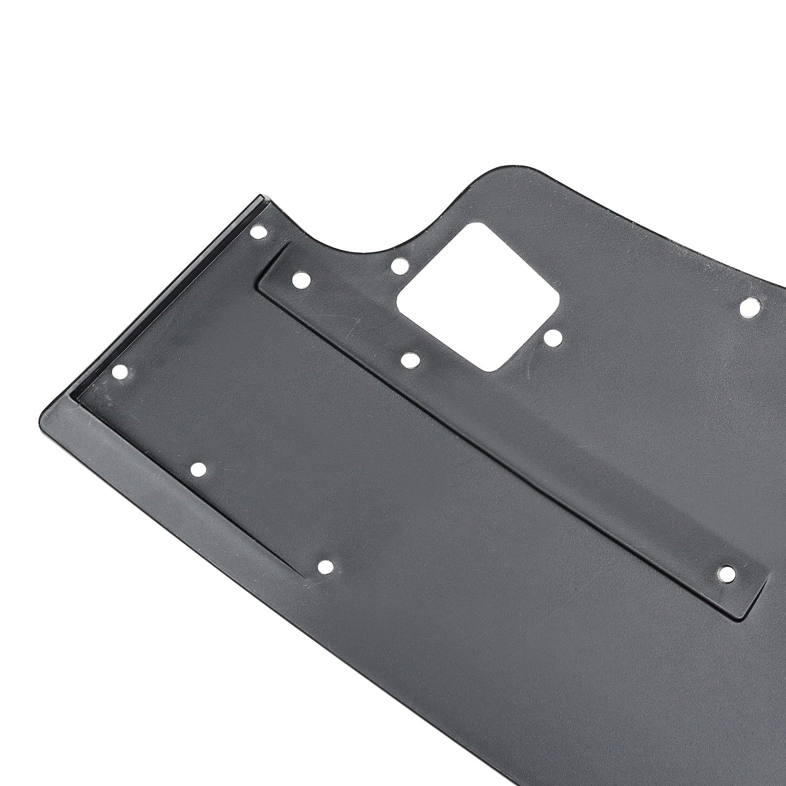 CARIG For 2015-2021 フォード マスタング ウィングレットスプリッター ABSスタイル フロントバンパーコーナースポイラー