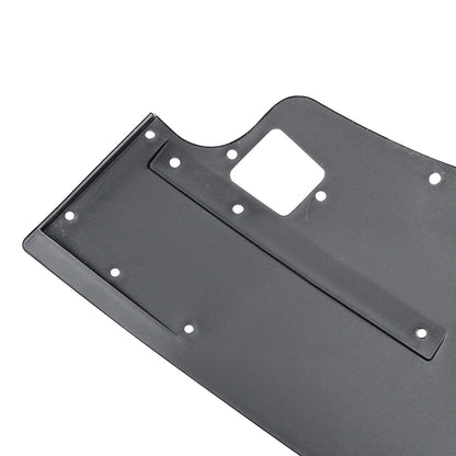 CARIG For 2015-2021 フォード マスタング ウィングレットスプリッター ABSスタイル フロントバンパーコーナースポイラー