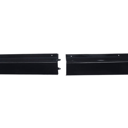 CARIG  For 2014-2024 サイドスカートインフィニティQ50 JDMスタイル4 PCSロッカーパネルエクステンションリップス