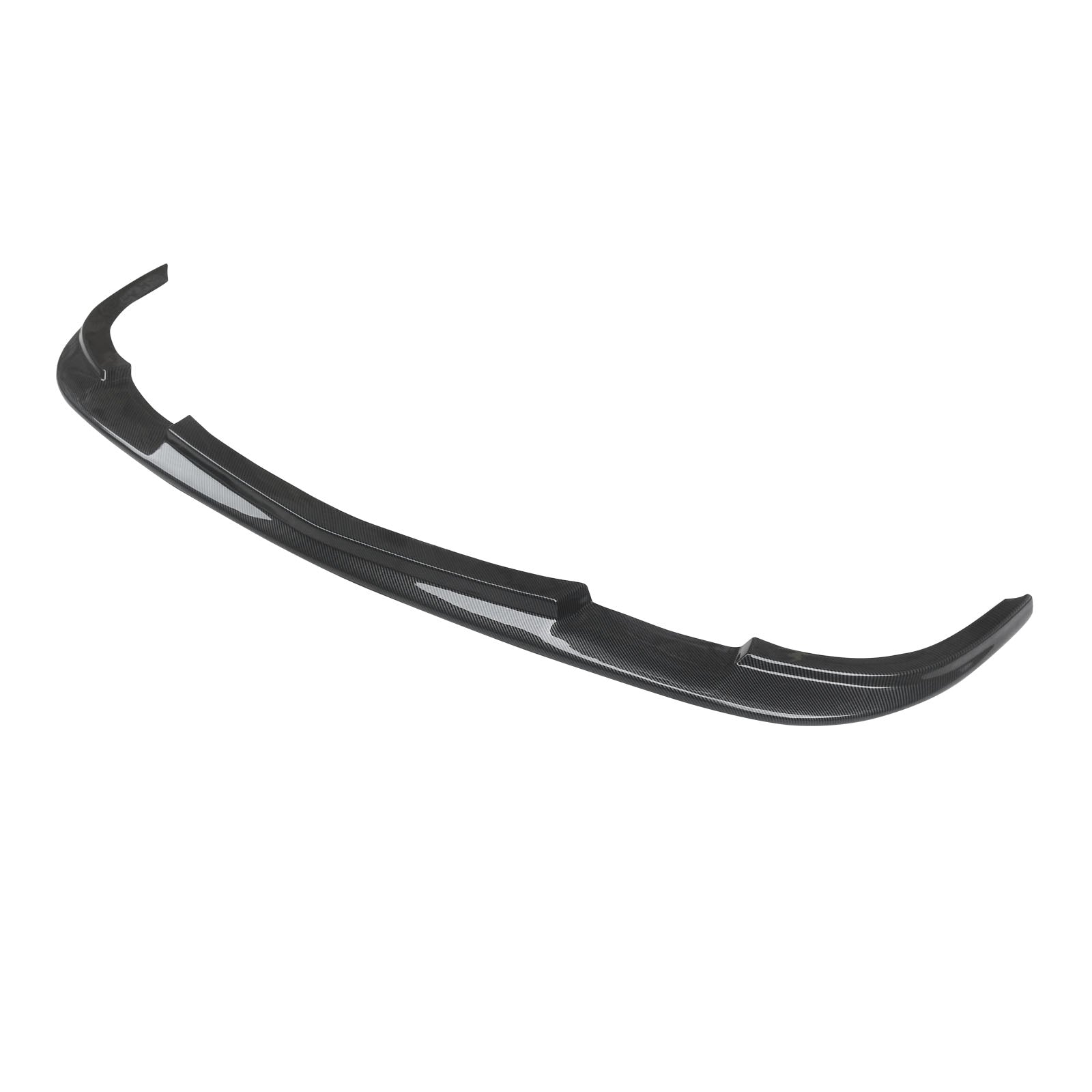 CARIG For 2005-2013 シボレー コルベット C6 Z06 フロントスプリッター ABS ZR1スタイル フロントバンパーリップ