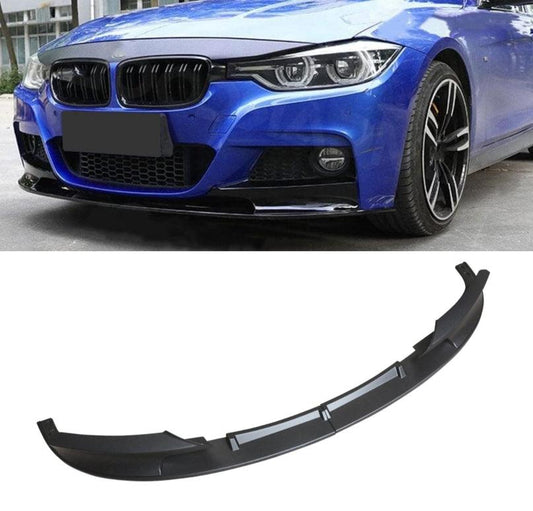 CARIG For 2012-2018 BMW F30 3 シリーズ M テック フロント バンパー Lip2 PCS 塗装スポーツ フロント スポイラー下部ディフューザー