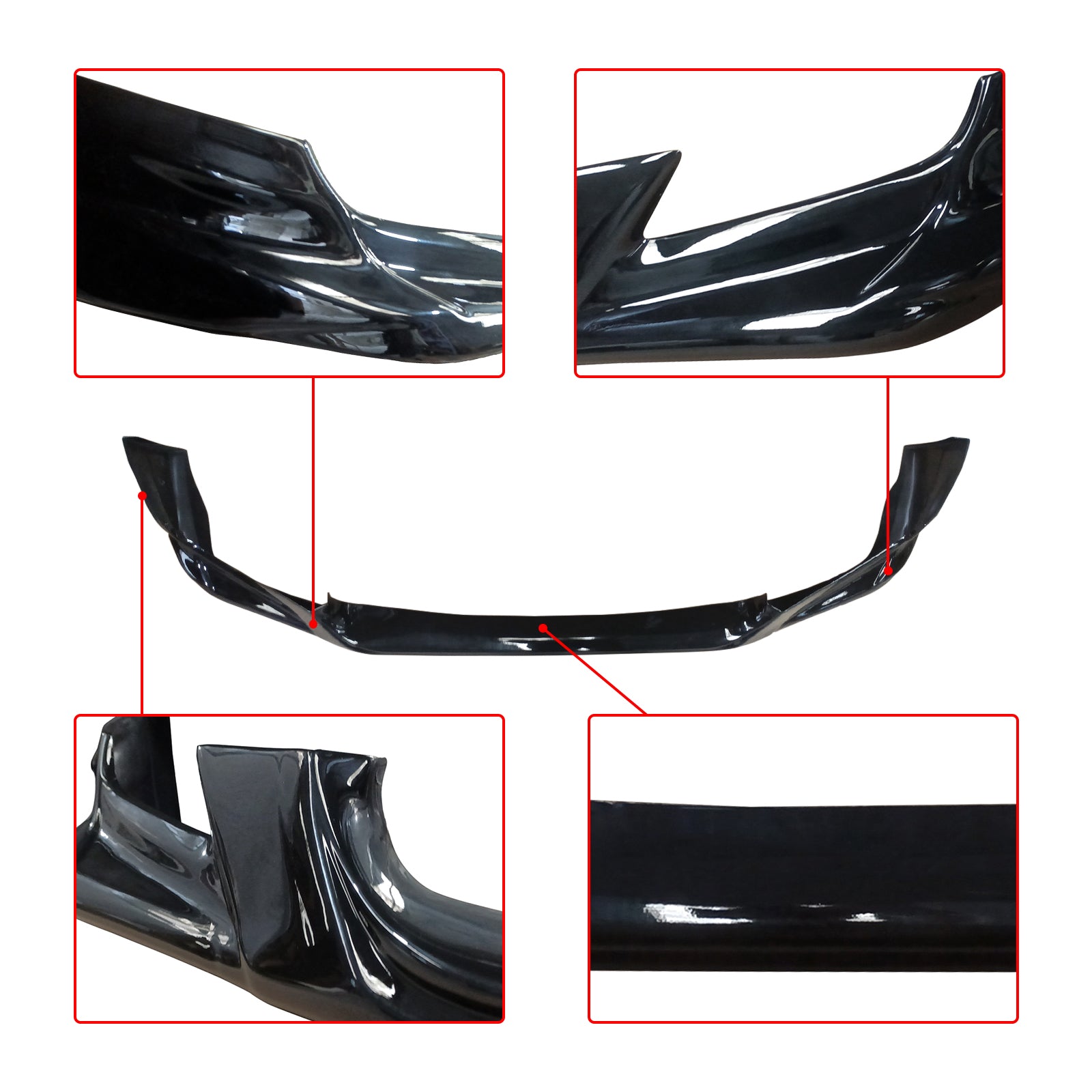 CARIG For 2012-2016トヨタ サイオン FR-S スバル BRZ トヨタ 86 フロントリップ フロントバンパースプリッター