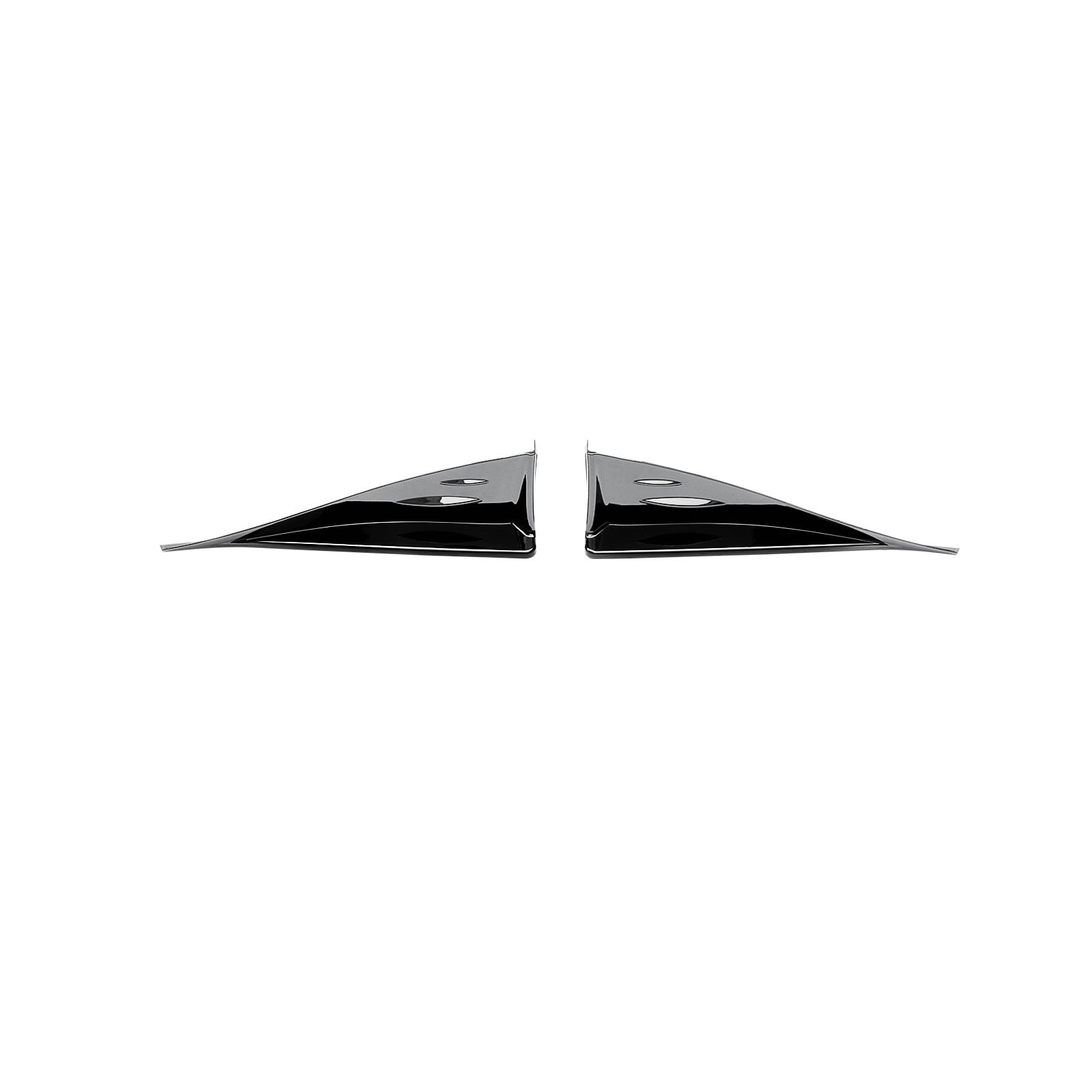 2022 2023トヨタGR86スバルBRZ用CARIGグロスブラックサイドスプリッター
