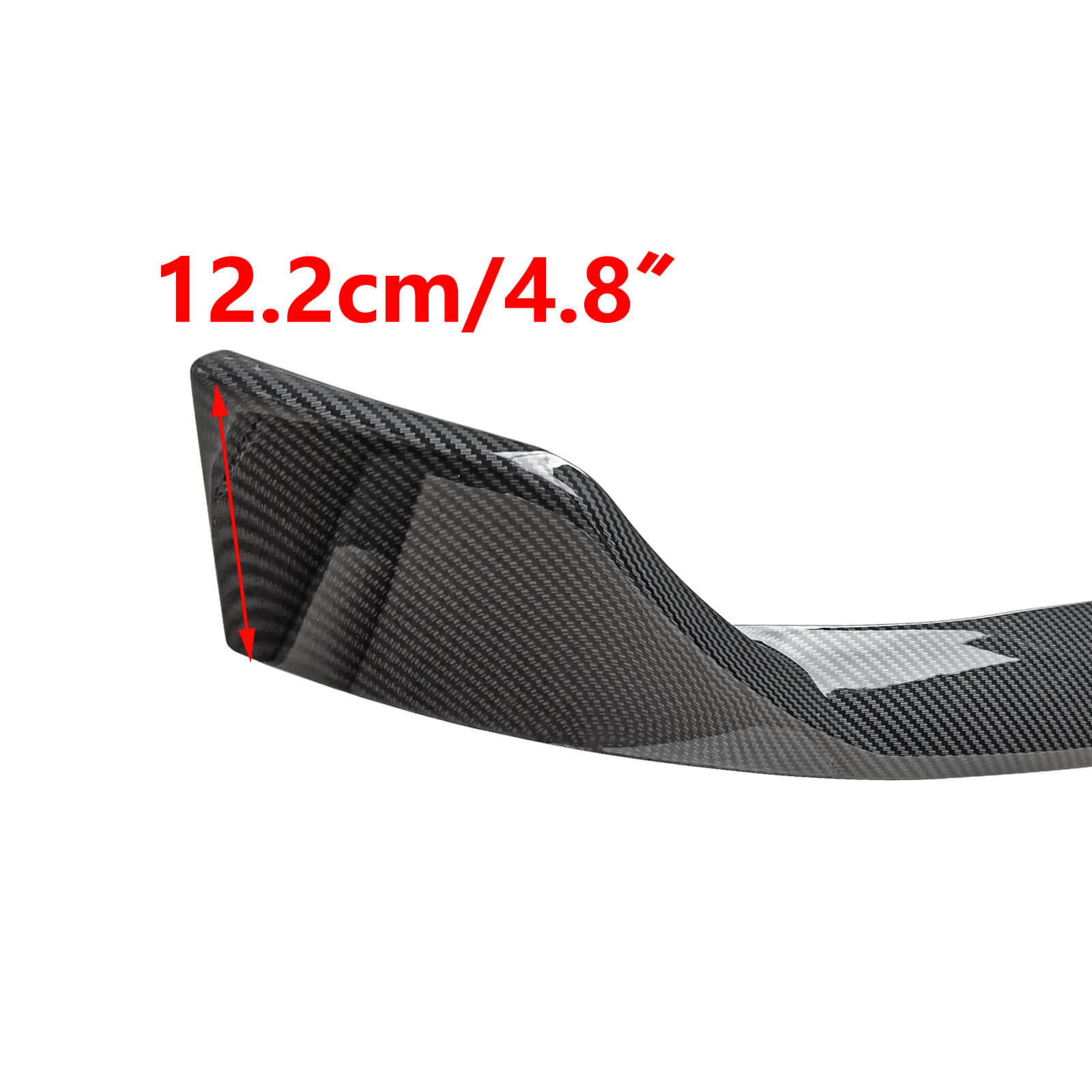 CARIG For 2015-2018 ベンツ W205 Cクラス スポーツフロントバンパーリップスプリッタースポイラー