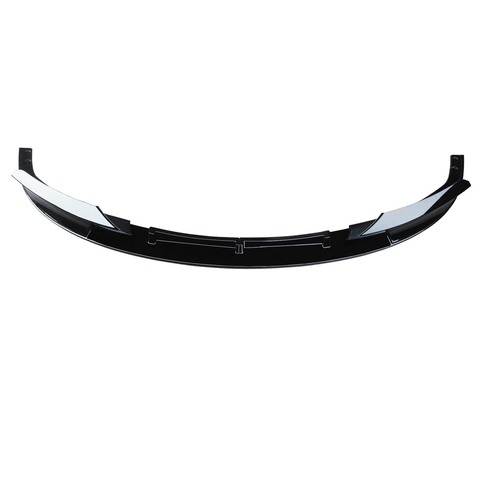 CARIG For 2012-2018 BMW F30 3 シリーズ M テック フロント バンパー Lip2 PCS 塗装スポーツ フロント スポイラー下部ディフューザー