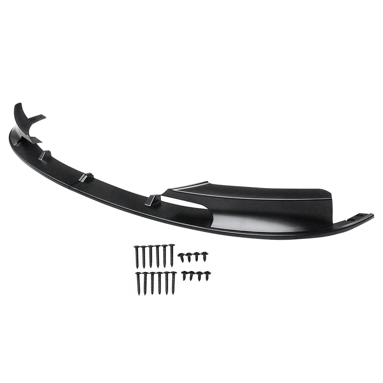 CARIG For 2012-2018 BMW F30 3シリーズ Mテックスタイルフロントバンパーリップ ABS 2ピース