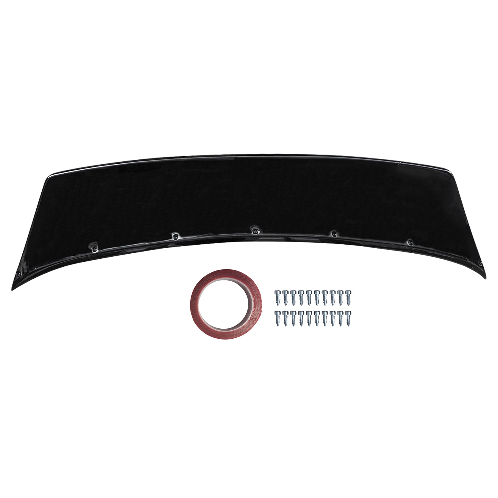 CARIG For 2003-2008 日産 350Z フェアレディ Z33 リアスポイラー グロスブラック Vスタイル ダックビルトランクスポイラー