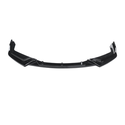 CARIG FOR 2017-2021ホンダシビックSi FK7ハッチバック用 ABS 3ピースフロントバンパーリップスプリッター