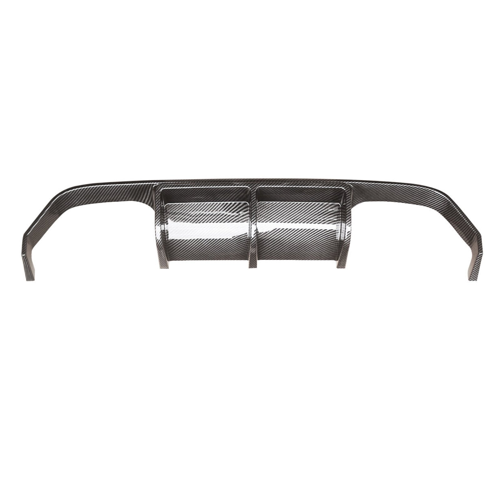 CARIG For 2015-2020 BMW F80 M3 F82 M4 F83 3PCs の後部ディフューザーの ABS によって塗られる V 様式の後部バンパーの唇