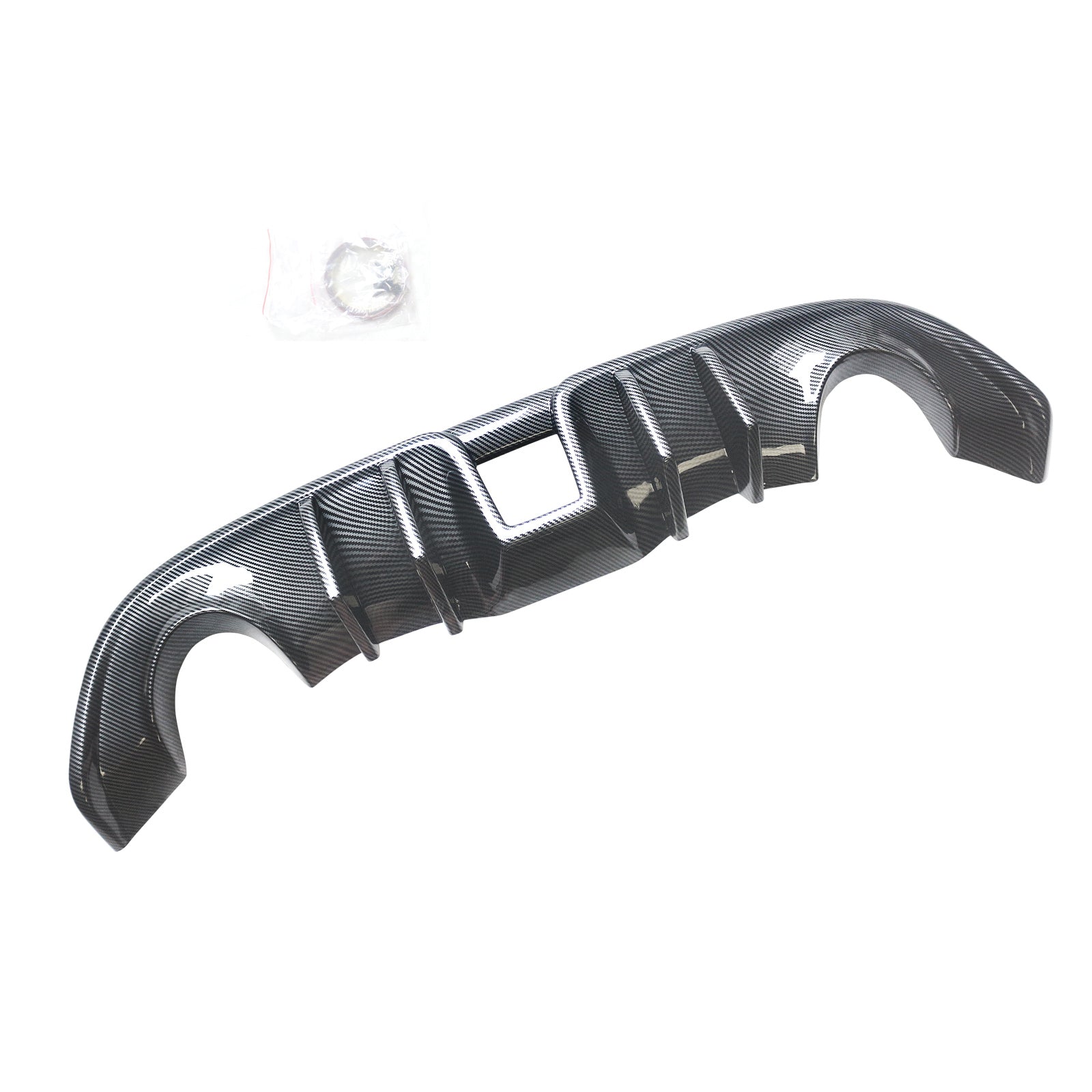 CARIG For 2009-2020 日産370ZリアディフューザーZ34 JDM Lシャークフィンスタイルリアバンパーディフューザーバランス