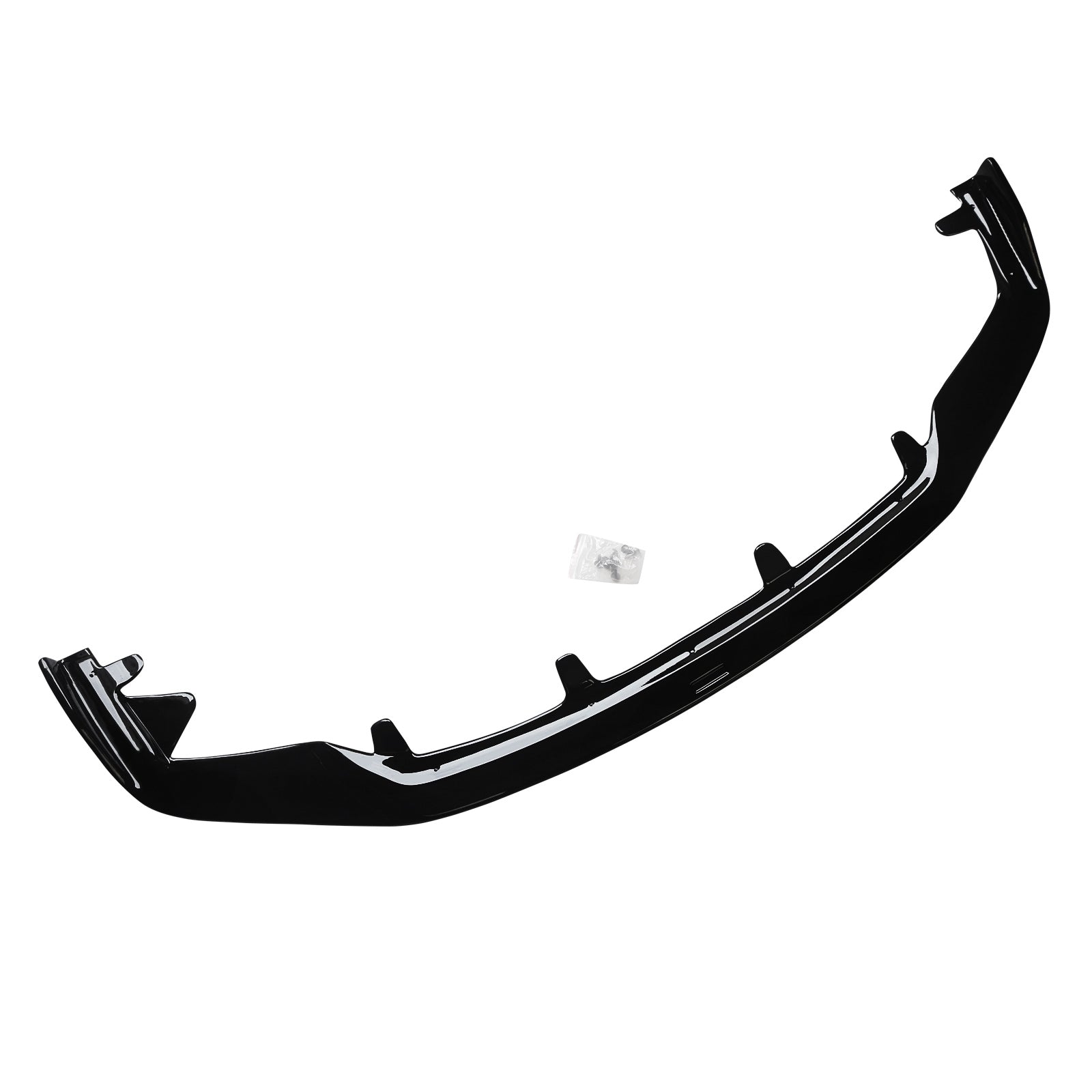 CARIG For 2017-2020 レクサス IS200t IS300 IS350 スポイラー スプリッター フロントバンパー リップ 1ピース ABS 塗装済み