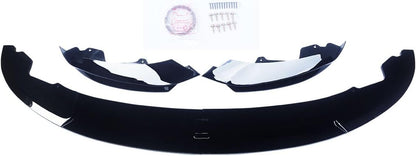 CARIG For 2014-2020 BMW F32 F33 F36 4 シリーズ M スポーツ フロント リップ ABS 塗装 4 pc フロント バンパー スプリッター