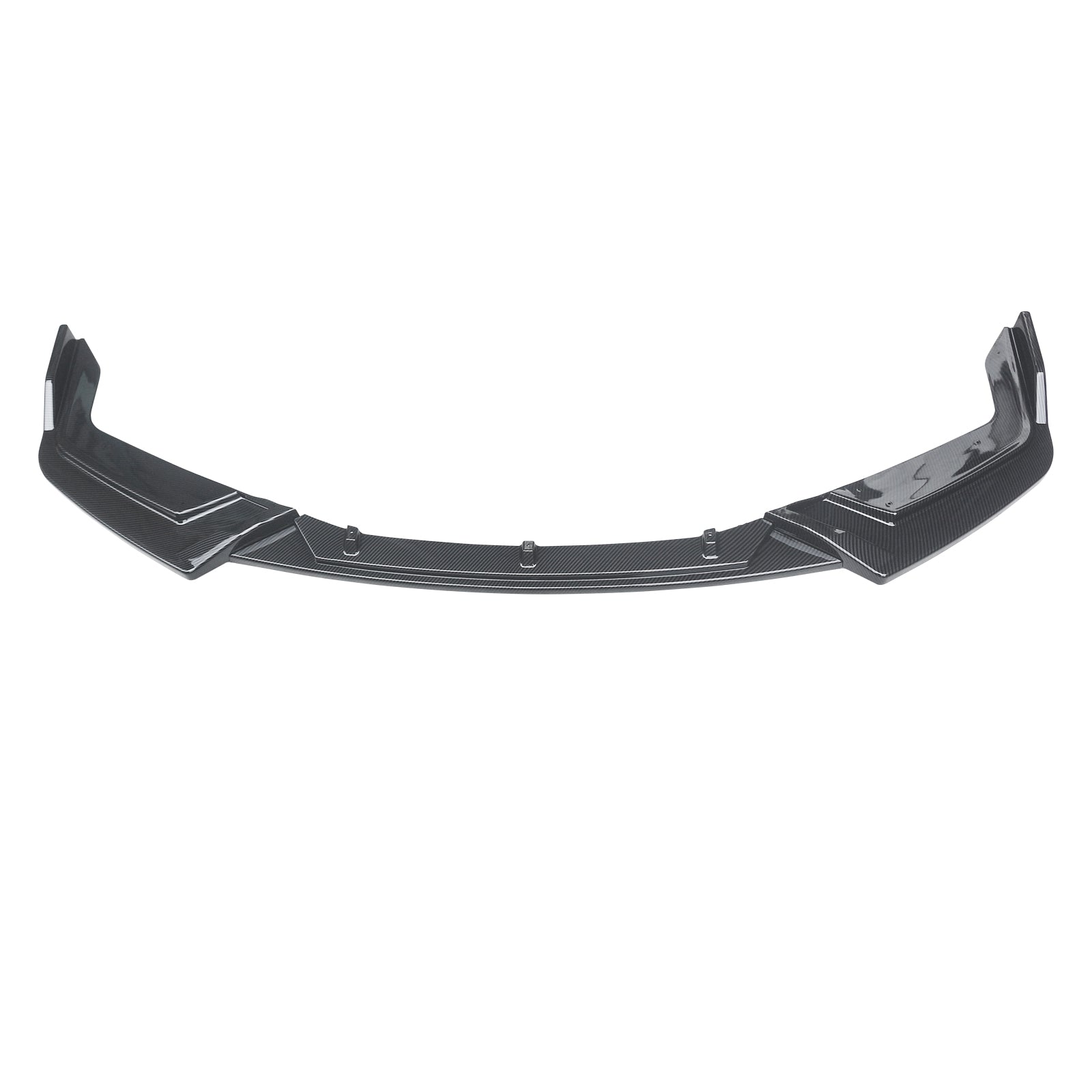 CARIG FOR 2017-2021ホンダシビックSi FK7ハッチバック用 ABS 3ピースフロントバンパーリップスプリッター