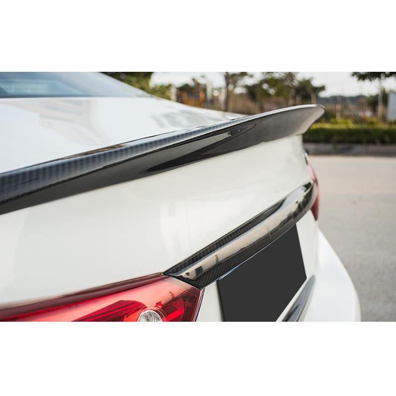 CARIG For 2014-2024 インフィニティ Q50 ABS用リアスポイラー トランクスポイラー リアウイング