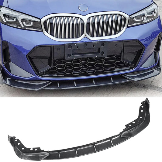 CARIG For 2019-2023 BMW G20 G28 3シリーズ Mスポーツ 3PCSフロントリップ