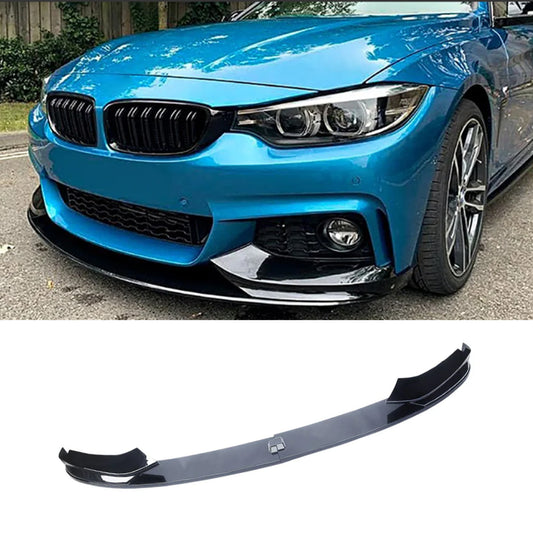 CARIG For 2014-2020 BMW F32 F33 F36 4 シリーズ M スポーツ フロント リップ ABS 塗装 4 pc フロント バンパー スプリッターCARIG For 2014-2020 BMW F32 F33 F36 4 シリーズ M スポーツ フロント リップ ABS 塗装 4 pc フロント バンパー スプリッター