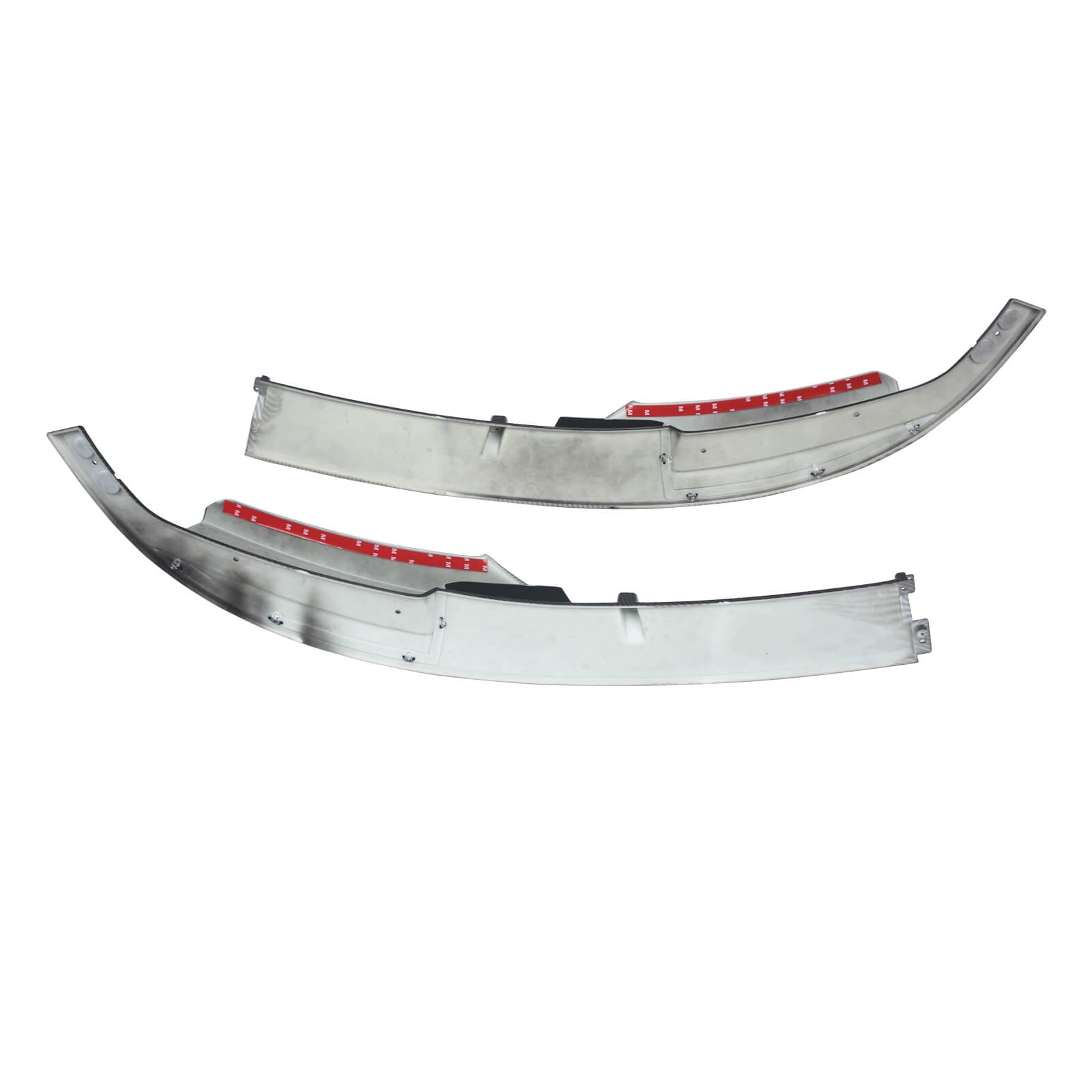 CARIG For 2012-2018 BMW F30 3シリーズ Mテックスタイルフロントバンパーリップ ABS 2ピース