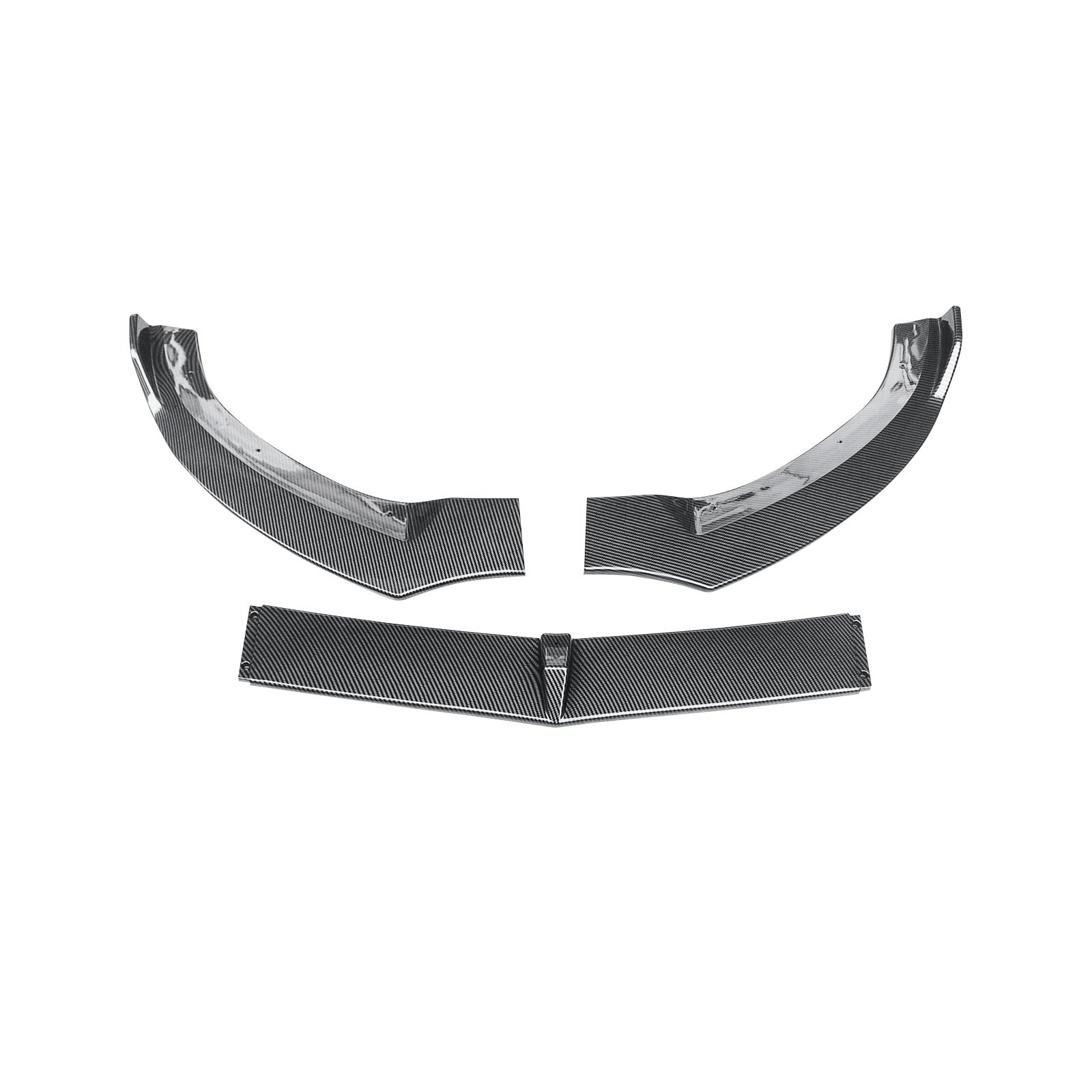 CARIG For 2015-2018ベンツCクラスW205 C205スポーツ/AMGラインAMG C43 ABSスプリッター用フロントリップ