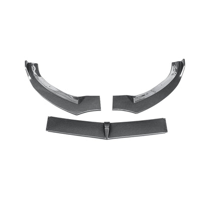 CARIG For 2015-2018ベンツCクラスW205 C205スポーツ/AMGラインAMG C43 ABSスプリッター用フロントリップ