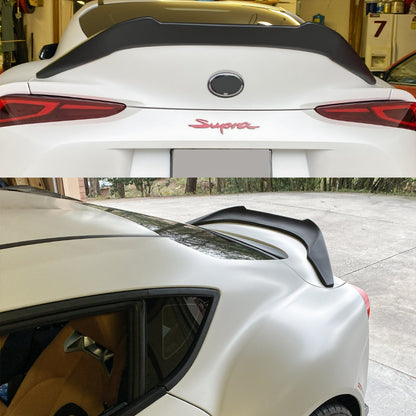 CARIG For 2020-2022 のためのトヨタ GR Supra A90 A91 の後部スポイラー ABS によって塗られるトランク スポイラー翼