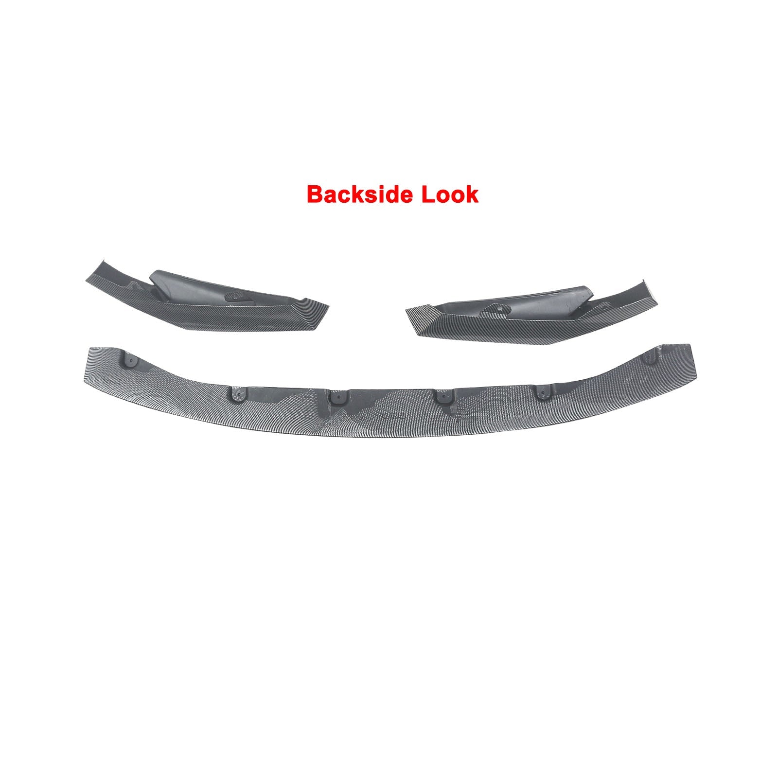 CARIG For 2021-2024 BMW G80 M3 G82 M4 3PCs ABS M パフォーマンス フロント リップ フロント バンパー スプリッター