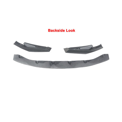 CARIG For 2021-2024 BMW G80 M3 G82 M4 3PCs ABS M パフォーマンス フロント リップ フロント バンパー スプリッター