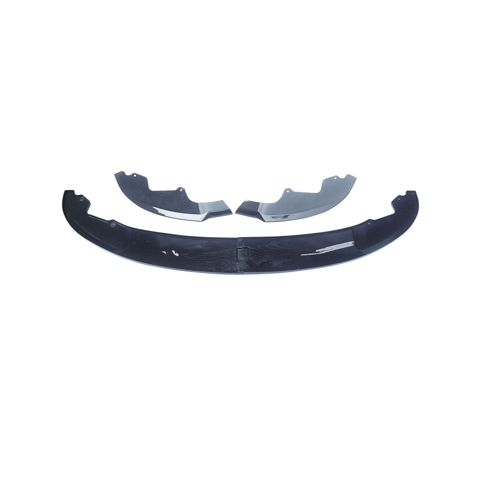 CARIG For 2014-2020 BMW F32 F33 F36 4 シリーズ M スポーツ フロント リップ ABS 塗装 4 pc フロント バンパー スプリッター