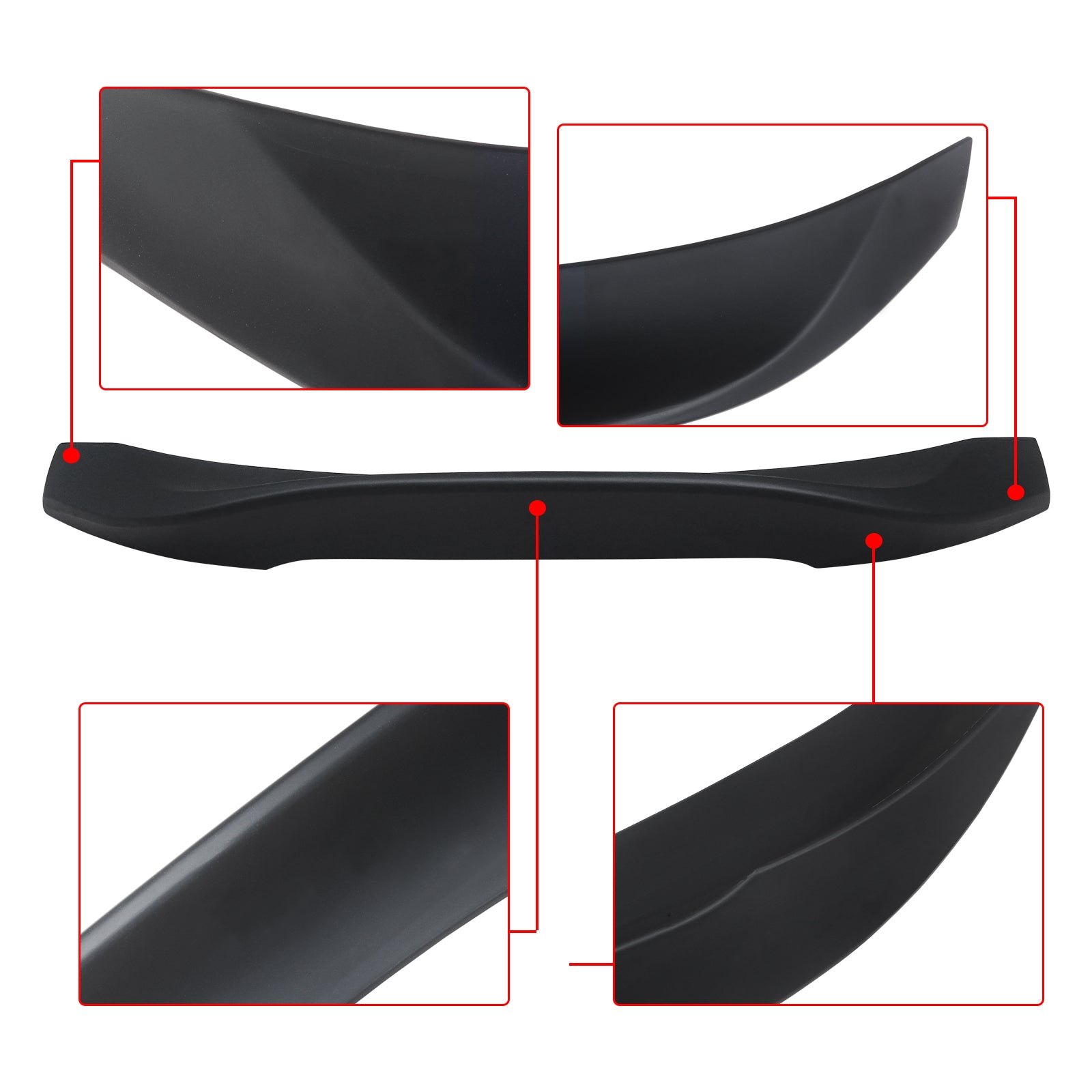 CARIG  2013-2019 GT86 Subaru BRZ FR-S FRS用マットブラックトランクスポイラー