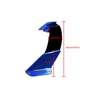 CARIG For 2016-2021 ホンダ シビック ハッチバック 5ドア タイプRスタイル リアスポイラー リアトランクスプリッター
