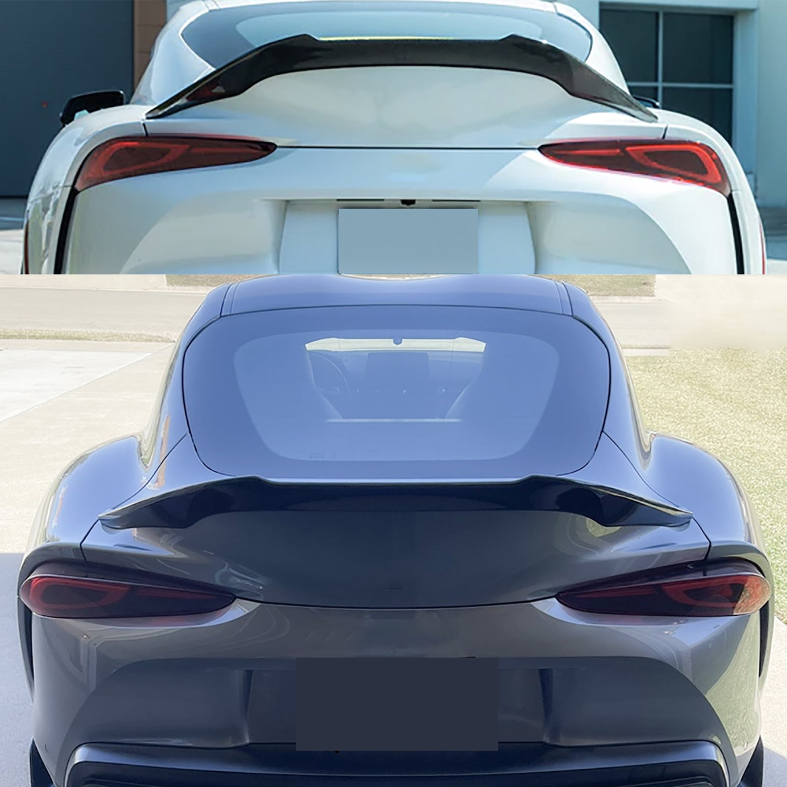 CARIG For 2020-2022 のためのトヨタ GR Supra A90 A91 の後部スポイラー ABS によって塗られるトランク スポイラー翼