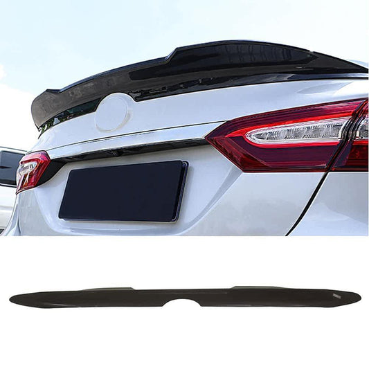 CARIG For 2018-2024 トヨタ カムリ TRDNINTE 2018-2024年用 トヨタ カムリ スポイラー TRDスタイル トランクウイング ダックビル ABS塗装済み。 カムリスタイル トランクウィングスポイラー リアスポイラー ABS 美品 送料無料サービスを受ける