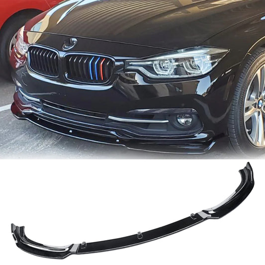 CARIG For 2013-2018 BMW 3 シリーズ F30 F32 NON M スポーツ フロント リップ スプリッター ABS スポーツ ラインに適合します。