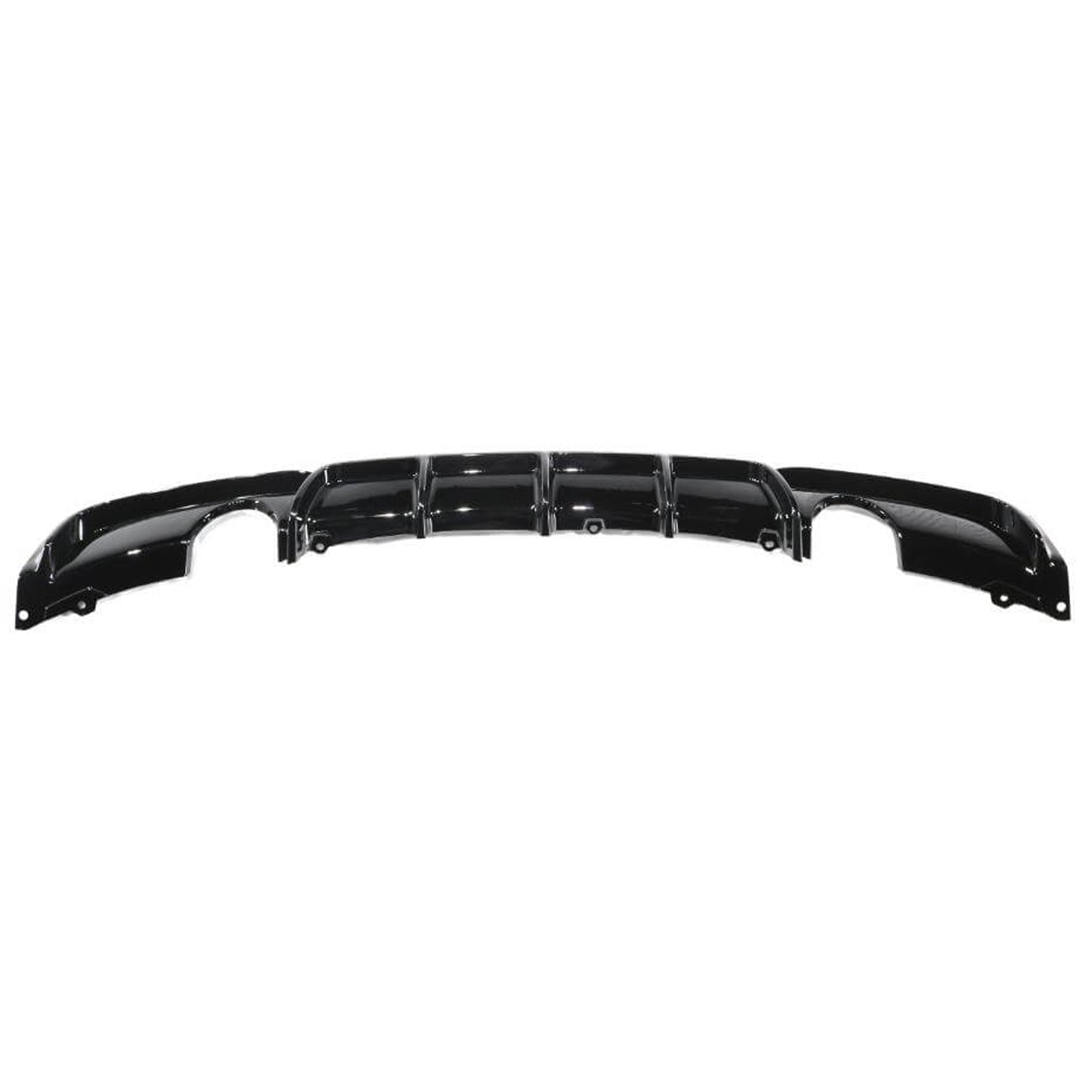CARIG For 2012-2018 BMW 3シリーズ F30 Mスポーツ リアディフューザー ロアバンパーディフューザー リアリップスポイラー