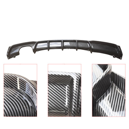 CARIG For 2012-2019 BMW F30 F31 Mスポーツバンパー320i 328iリアディフューザーのみフィットMスポーツモデル
