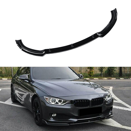 CARIG For 2013-2018 BMW 3 シリーズ F30 F32 NON M スポーツ フロント リップ スプリッター ABS スポーツ ラインに適合します。